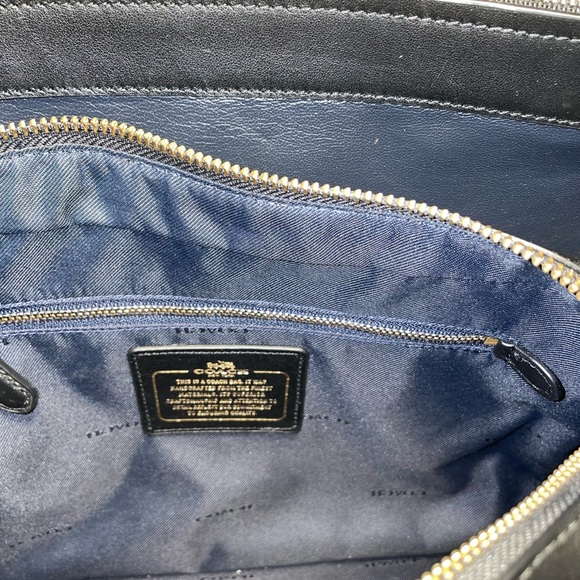 Coach black Brooklyn carryall - Picture 6 of 10